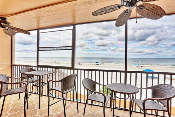 Beach Views from Private Balcony