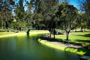 La Carolina park lake