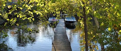Boat Slip on Private, Shared Dock on Squam Lake - just steps from Curry Cottage!
