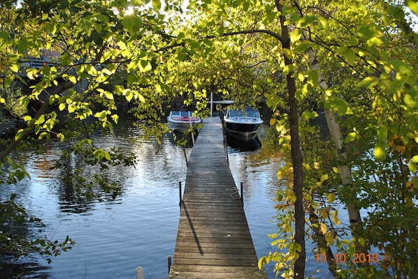 Boat Slip on Private, Shared Dock on Squam Lake - just steps from Curry Cottage!