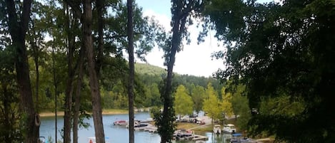 Stunning view from the deck.