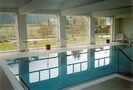 Warm indoor pool