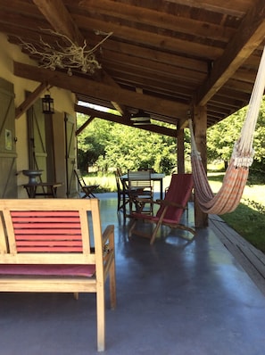 Terrasse vue
Sud