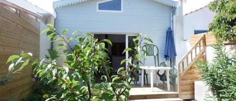 terrasse et jardin