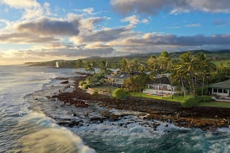 Kukui'ula Kai - Oceanfront Home with Pool and Large Lounge Area