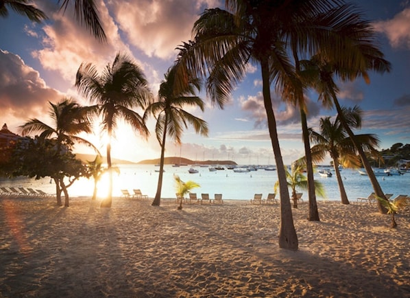 Dawn On Cowpet Bay Beach