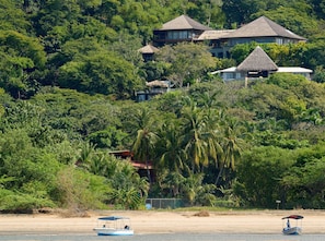 View from the beach