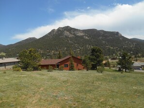 View from back yard.