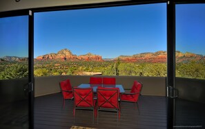 Some of the best views in Sedona! From the open living/outdoor areas