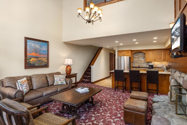 Living Room and Kitchen
