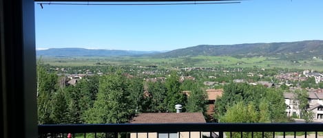 Summer Valley view from the deck.