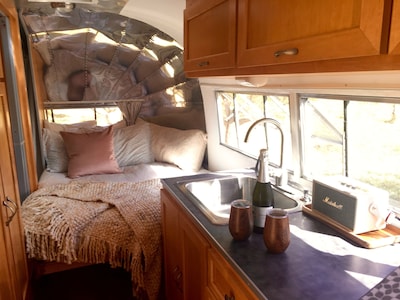 SILVER FOX ~ Airstream in Apple-Orchard ~15 minutes from Downtown Durango