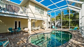 Pool area. 