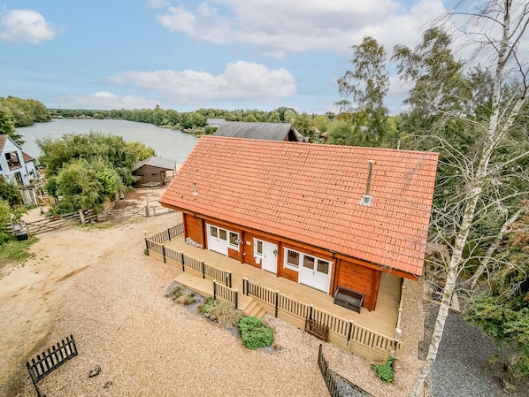 Birds Eye View of Alpine Lodge