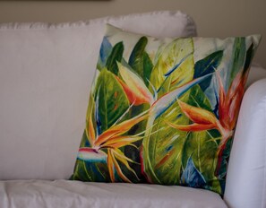 Bright Caribbean inspired decor