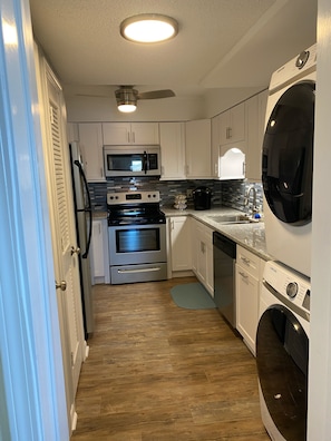 Newly updated kitchen, floors, washer and dryer