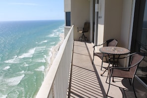Our 30’ balcony
