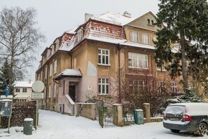 Majoituspaikan julkisivu