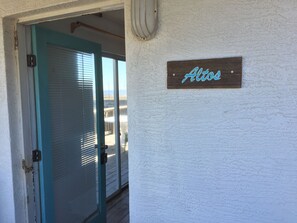 Altos - the upstairs unit at Casas de la Playa 

