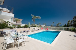 Garden overlooking the stunning views