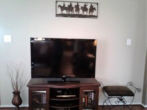 36" tv with cable access.