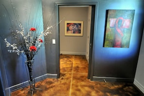 Artistic elegance awaits your entrance