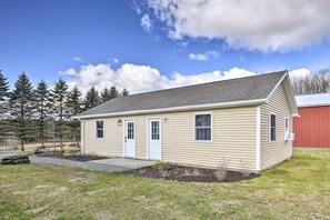 This home is just 16 miles from Elk Mountain Ski Resort.  Andalusian Suite is the door on the left.