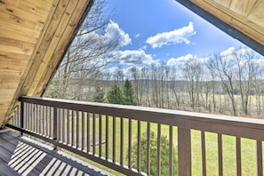 Step out on the deck with incredible views