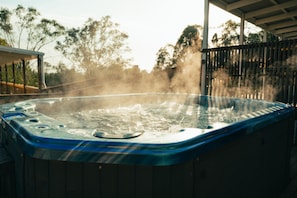 Steaming Jacuzzi