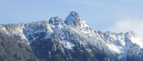 Church Mt., seen from the cabin is absolutley beautiful in all seasons.