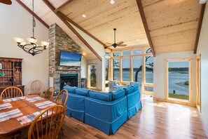 This home is equipped with Satellite TV and Free WiFi.