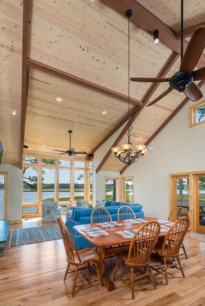 Stoney Point is the epitome of the Open Floor Plan.