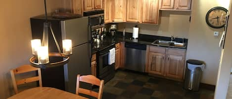 Renovated kitchen with all your vacation needs