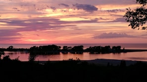 Sunset from the balcony