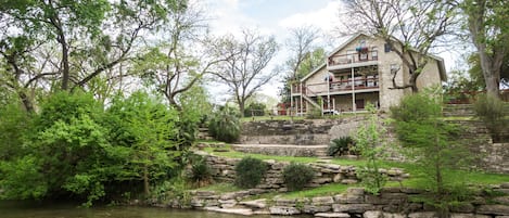 Beautiful waterfront home along the Guadalupe River