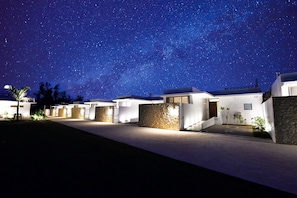 Front of property – evening/night