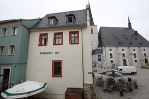 Blick zur Rittergasse und Herderplatz