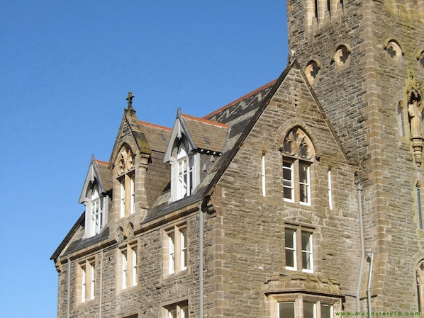 Gruinyards is on the top floor of an old abbey with fantastic views of Loch Ness