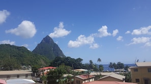 Blick von der Unterkunft