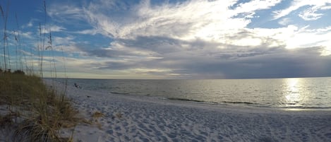 Bayport Beach across street