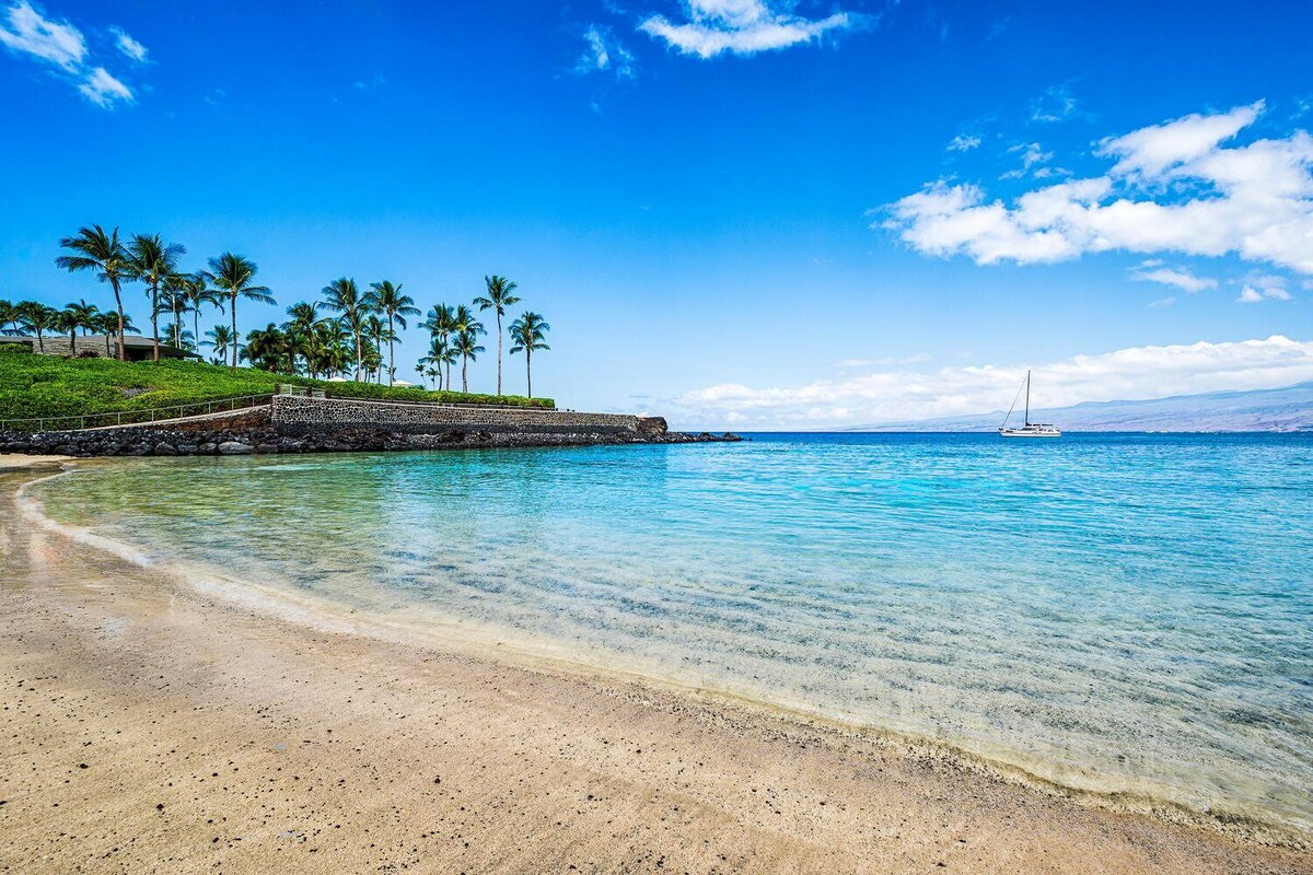 ️Beautiful Ocean Views | Includes access to Mauna Lani Tennis & Fitness facility! | vrKCV