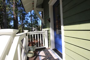 Entry Landing and Door to Guest Suite