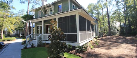 Main House - Low Country Cottage with Screened Porch