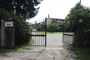 Entrada da propriedade