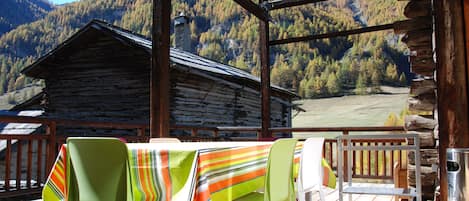 Terrasse du chalet