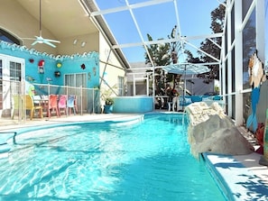 Pool & spa are ALWAYS HEATED to your comfort FREE; Winter Pool to 92 F degrees!