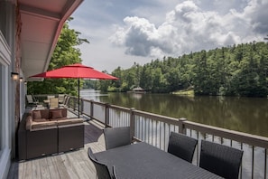 Back Deck on the Lake