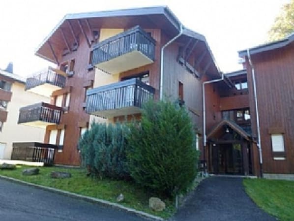 Front of the building