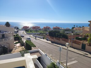 Sea views from villa