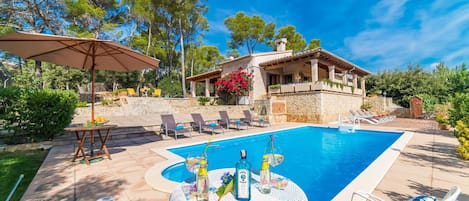 Finca de vacaciones en Mallorca con piscina